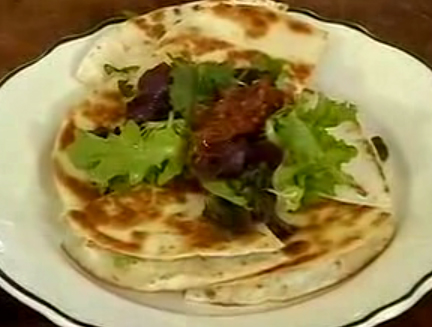 Grilled Chicken Quesadillas
